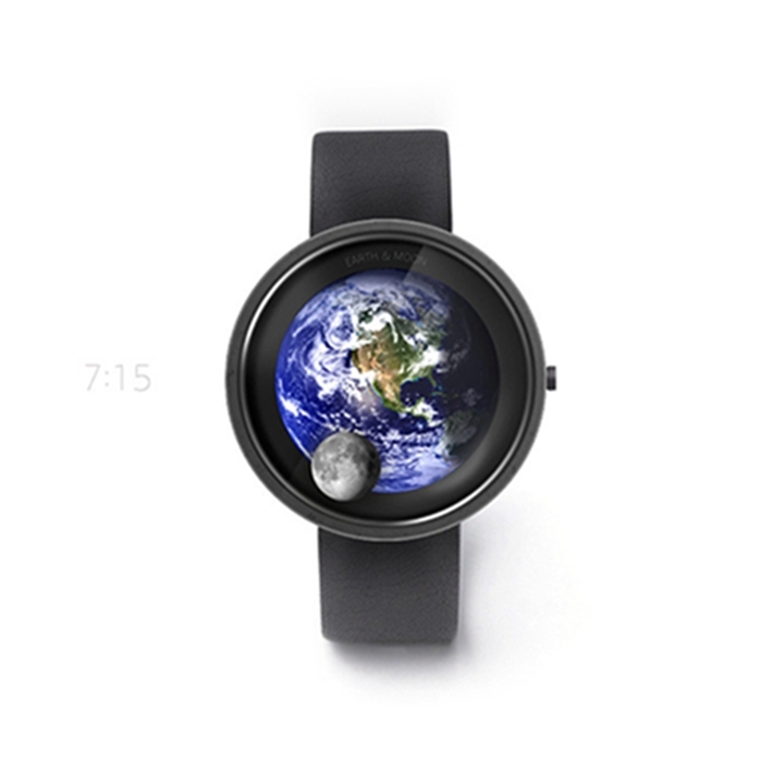绝美腕表——地球与月亮概念手表 找寻时间的艺术(图3)